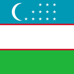 Uzbequistão flag