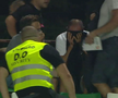FOTO Sepsi - Dinamo, fanii dinamoviști - evacuaţi cu gaze lacrimogene!
