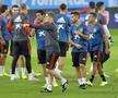 ROMÂNIA - SPANIA // VIDEO WOW! Sergio Ramos, execuție spectaculoasă pe Arena Națională: cum a înscris la antrenamentul oficial
