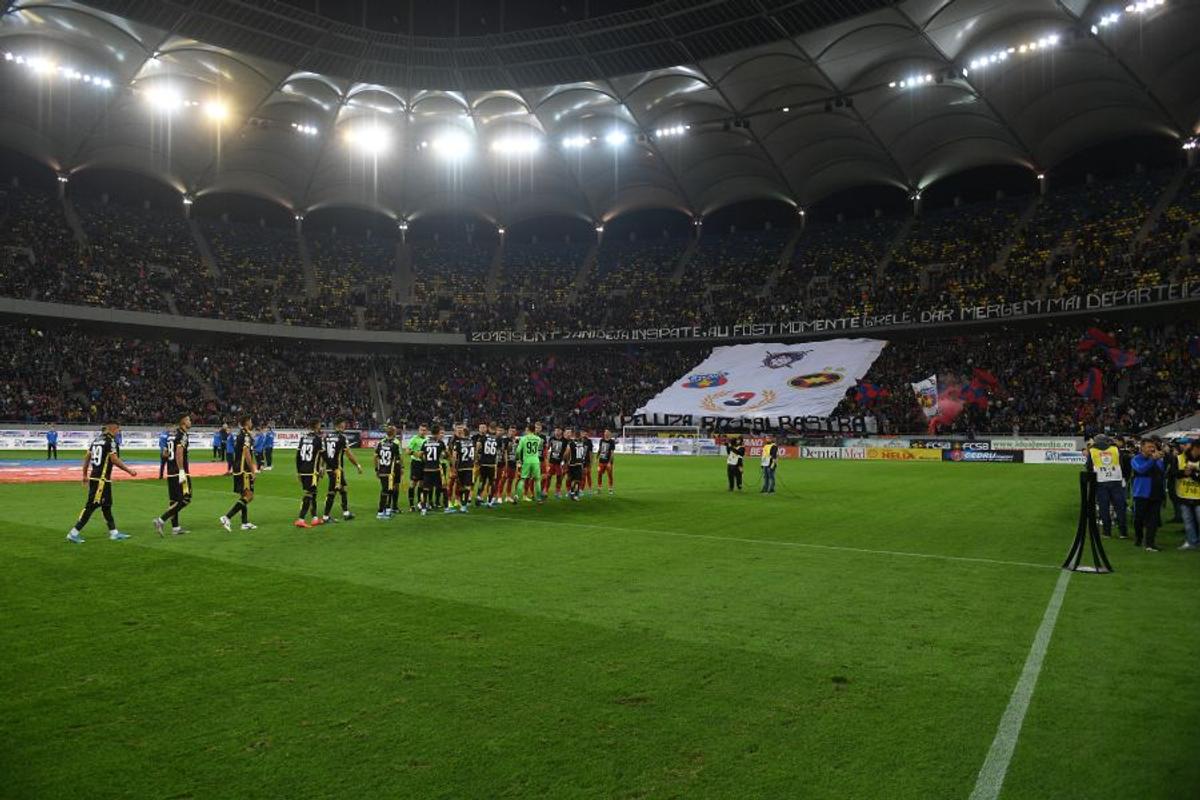FCSB - DINAMO // FOTO & VIDEO Gest superb al jucătorilor de la FCSB » Tricouri dedicate suporterului decedat