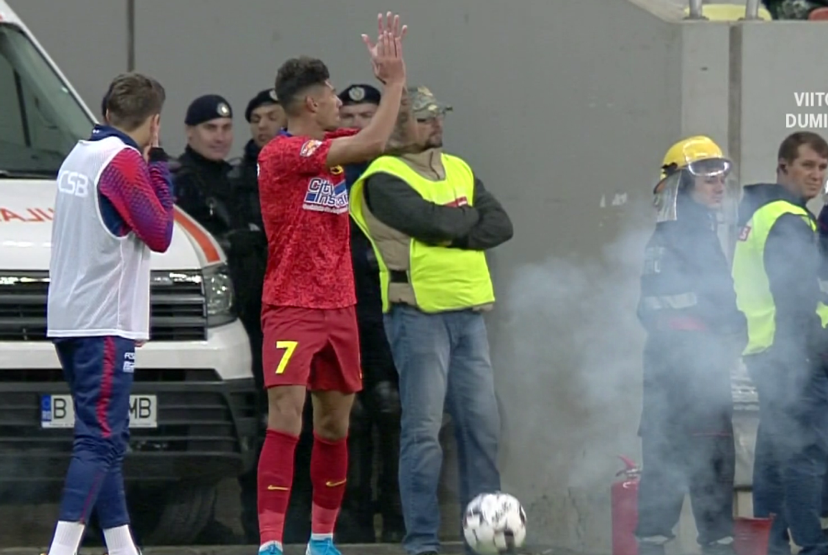 Incidente FCSB - Dinamo
