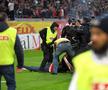FCSB - DINAMO 1-1 / VIDEO+FOTO Bătaie la finalul derby-ului! Suporterii de la FCSB, schimb de pumni cu dinamoviștii pe teren + 6 ultrași au fost interziși deja de Jandarmerie!