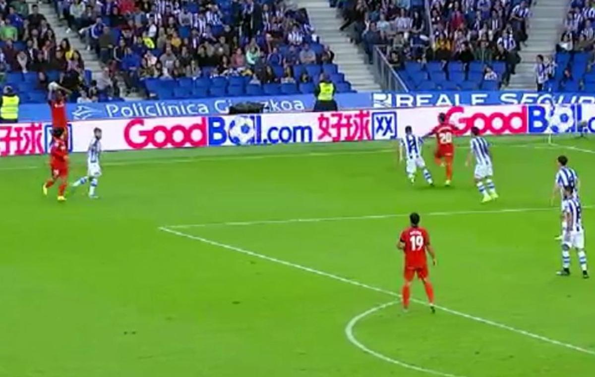 FOTO Decizie incredibilă a brigăzii de arbitri de la Sociedad - Getafe » Nici în Liga 4 nu se întâmplă așa ceva