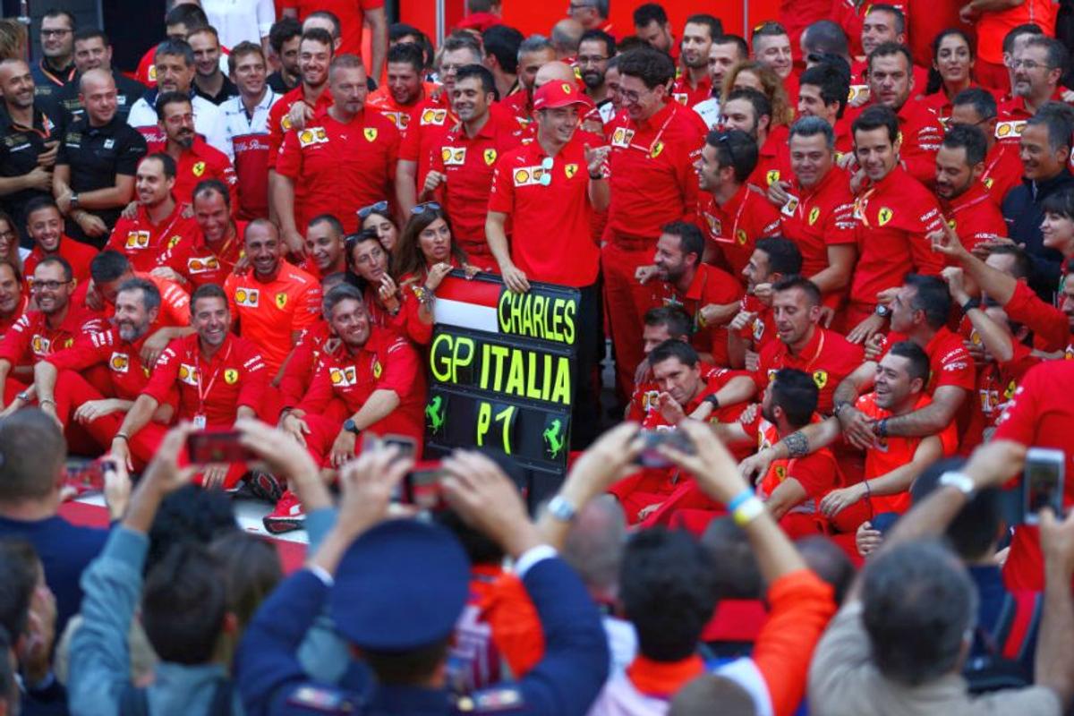 FORMULA 1 // VIDEO Charles Leclerc a declanșat sărbătoarea în Italia: victorie Ferrari la Monza după o pauză de nouă ani