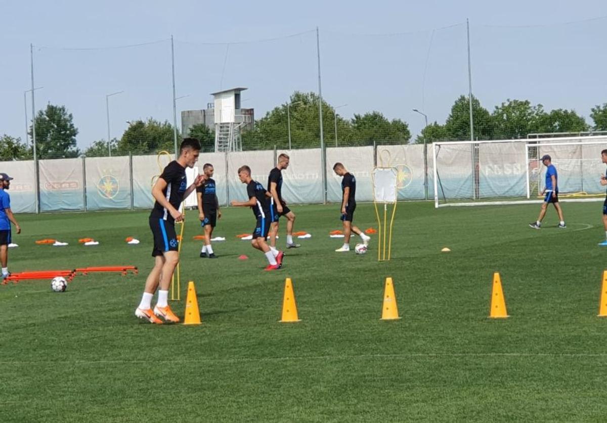 Antrenamentul celor de la FCSB