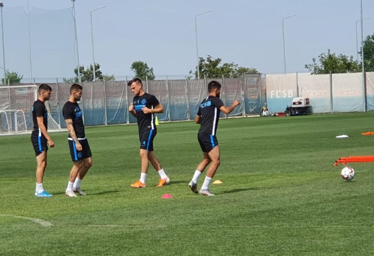 Antrenamentul celor de la FCSB