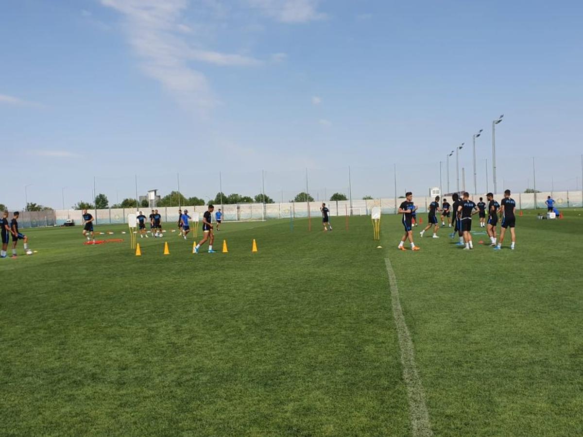 Antrenamentul celor de la FCSB