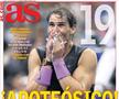 FOTO Rafael Nadal, glorificat de presa internațională după succesul răsunător de la US Open » Cele mai tari pagini întâi