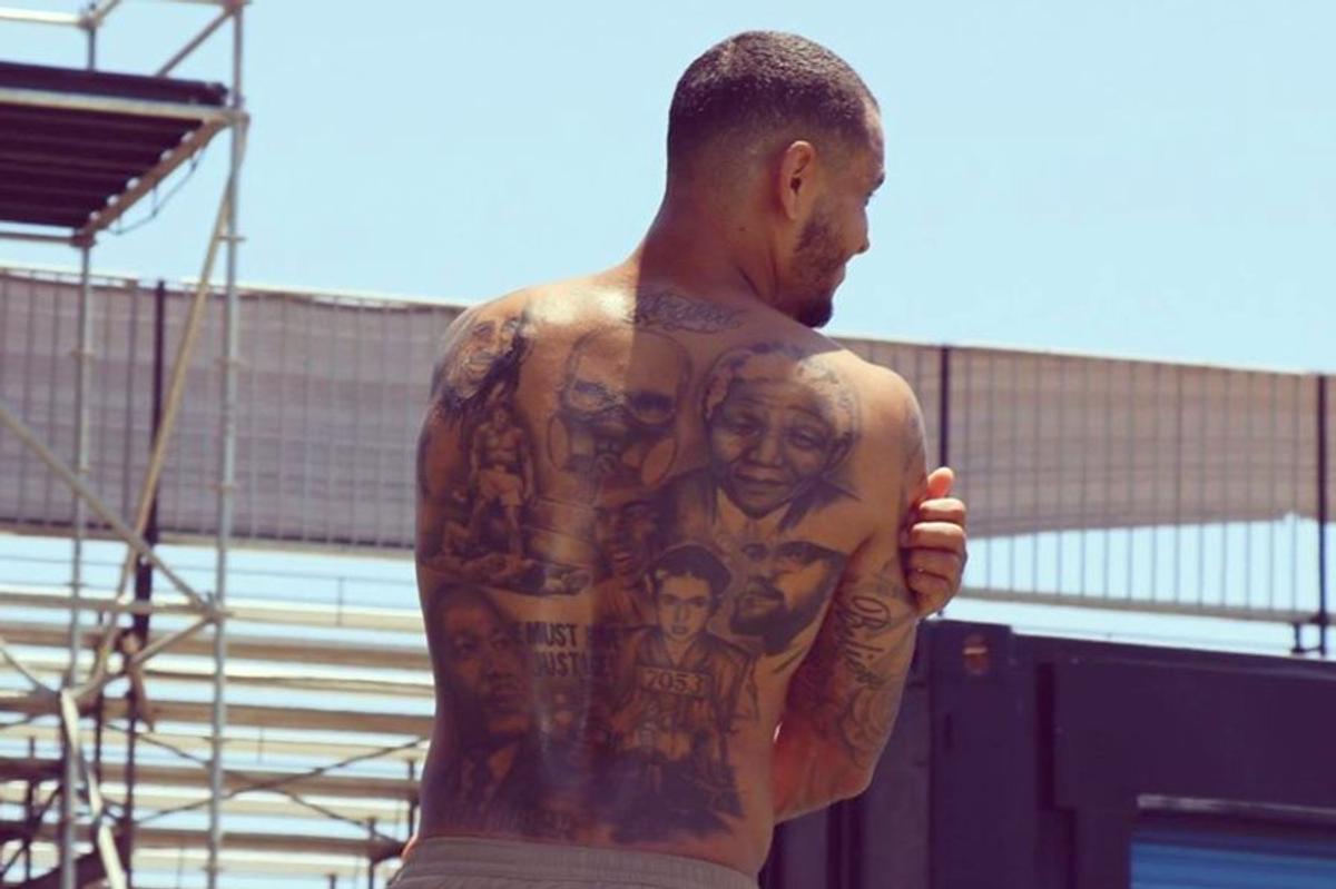 NORVEGIA - SPANIA // FOTO Lecție de istorie cu Joshua King! Golgeterul Norvegiei are pe spate tatuate chipurile eroilor care au luptat împotriva rasismului