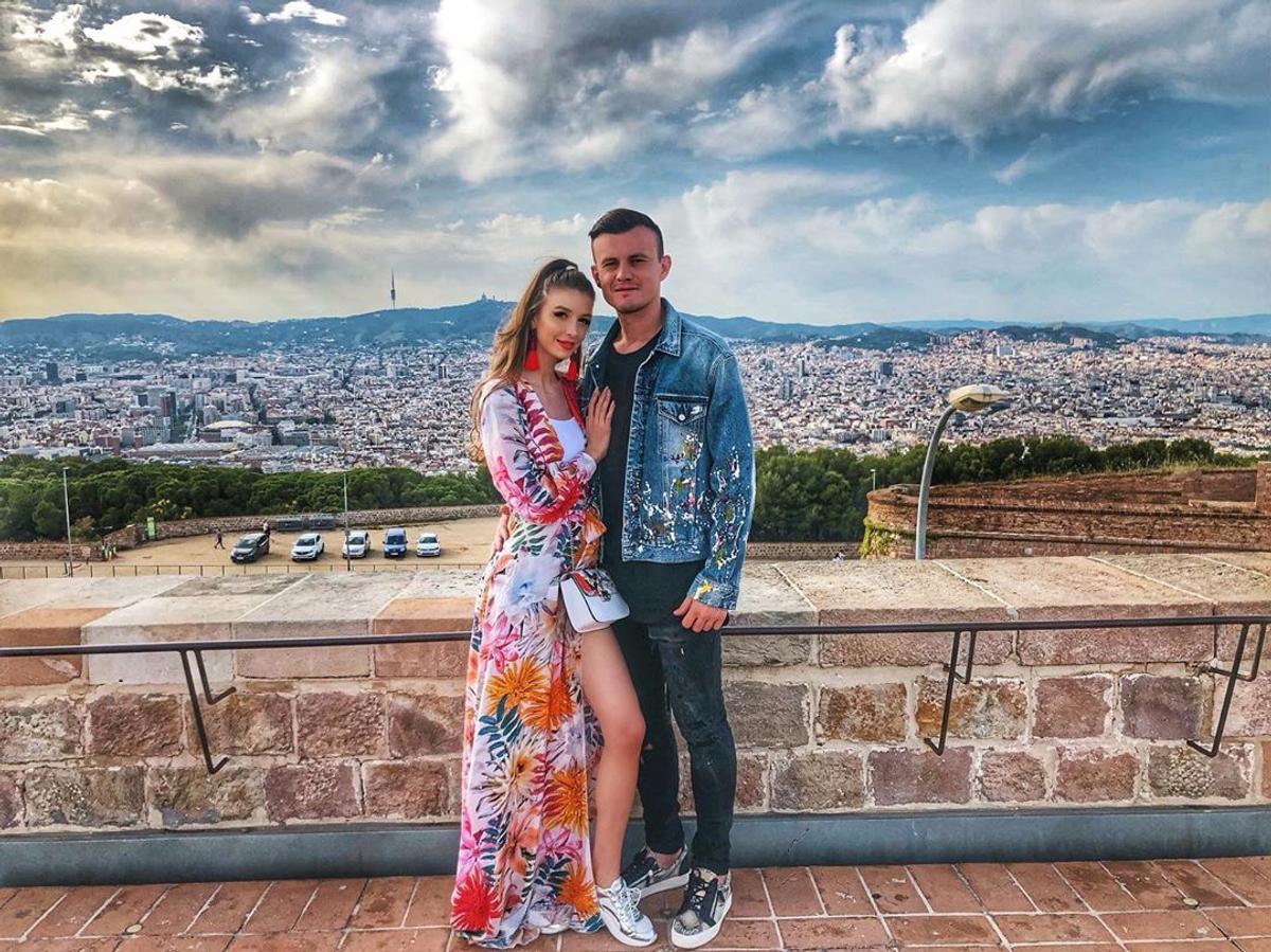 FOTO Andrei Marc, cel mai nou transfer de la FCSB, are iubită superhot, care se pozează la meciurile rivalei: „Doar Dinamo București”