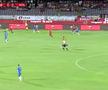 FCSB - VOLUNTARI / VIDEO Cristian Botezatu, unul dintre cei 4 debutanți de la FCSB, a greșit flagrant și ilfovenii au marcat în secunda 35