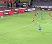 FCSB - VOLUNTARI / VIDEO Cristian Botezatu, unul dintre cei 4 debutanți de la FCSB, a greșit flagrant și ilfovenii au marcat în secunda 35