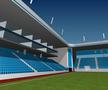 FOTO Încă un stadion de 5 stele în Craiova? Adrian Mititelu a prezentat primele imagini cu arena pe care vrea s-o construiască pentru FC U Craiova 1948! Unde se va situa + toate detaliile
