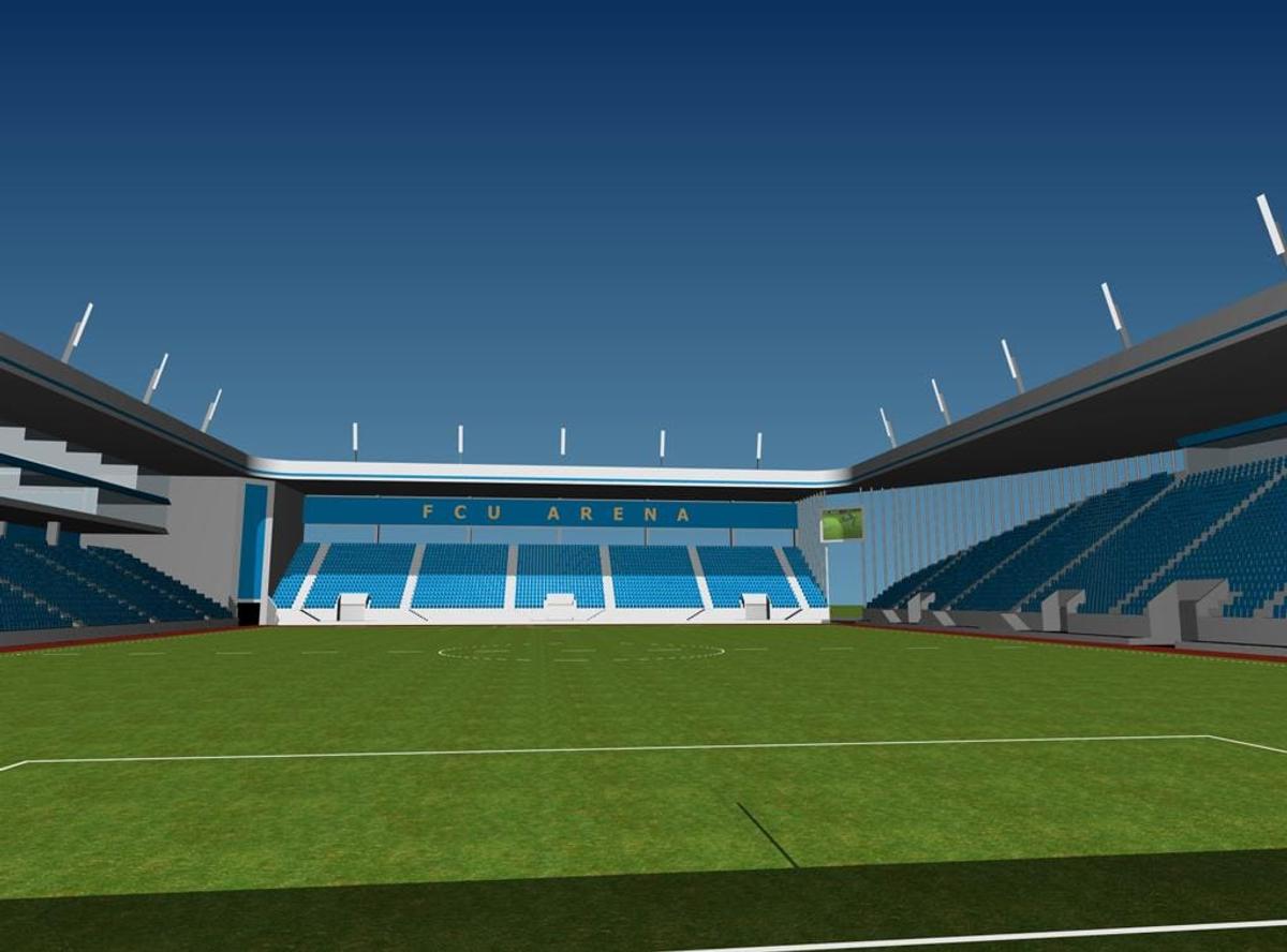 FOTO Încă un stadion de 5 stele în Craiova? Adrian Mititelu a prezentat primele imagini cu arena pe care vrea s-o construiască pentru FC U Craiova 1948! Unde se va situa + toate detaliile