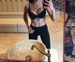 GALERIE FOTO Adelina Pestriţu a ieșit în costum de baie, la -5 grade, din hotelul din Poiană: „Mi-a văzut cineva paltonul?”