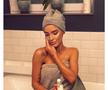 GALERIE FOTO Adelina Pestriţu a ieșit în costum de baie, la -5 grade, din hotelul din Poiană: „Mi-a văzut cineva paltonul?”