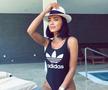 GALERIE FOTO Adelina Pestriţu a ieșit în costum de baie, la -5 grade, din hotelul din Poiană: „Mi-a văzut cineva paltonul?”