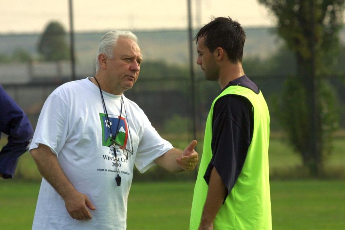 Florin Halagian - imagini din arhiva Gazetei cu personajul legendar al fotbalului românesc