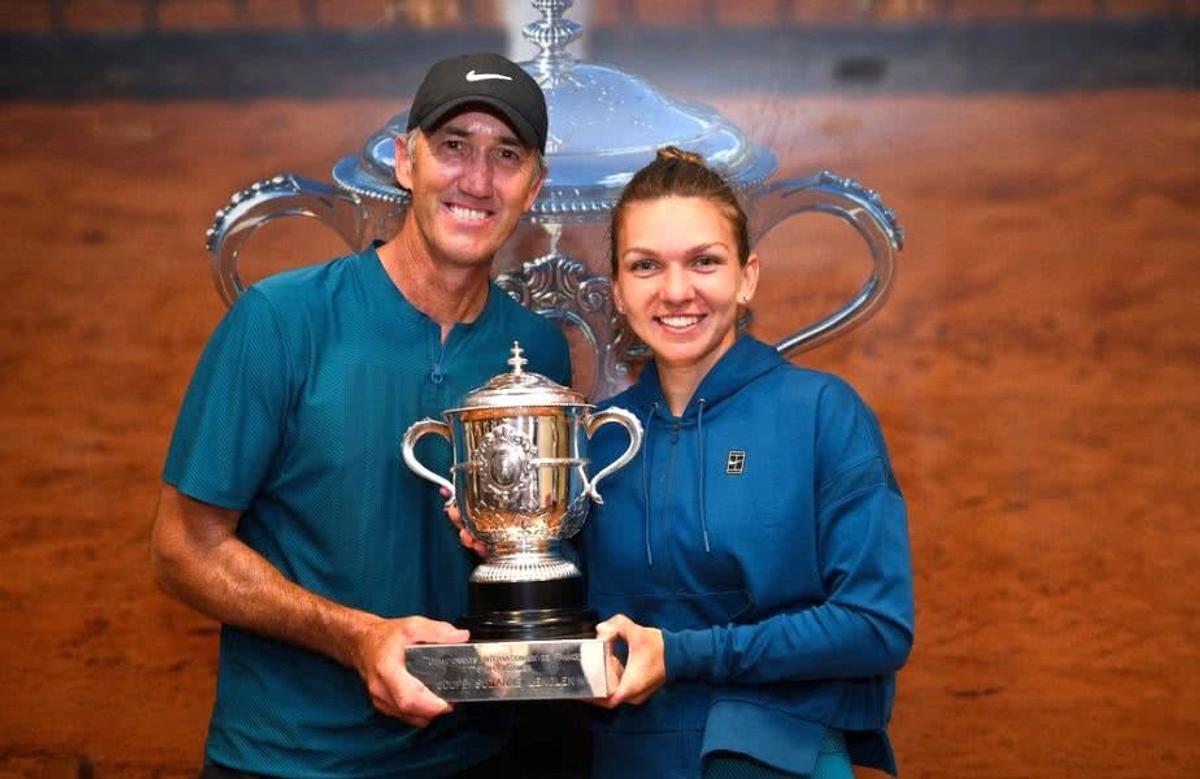 SIMONA HALEP ȘI DARREN CAHILL