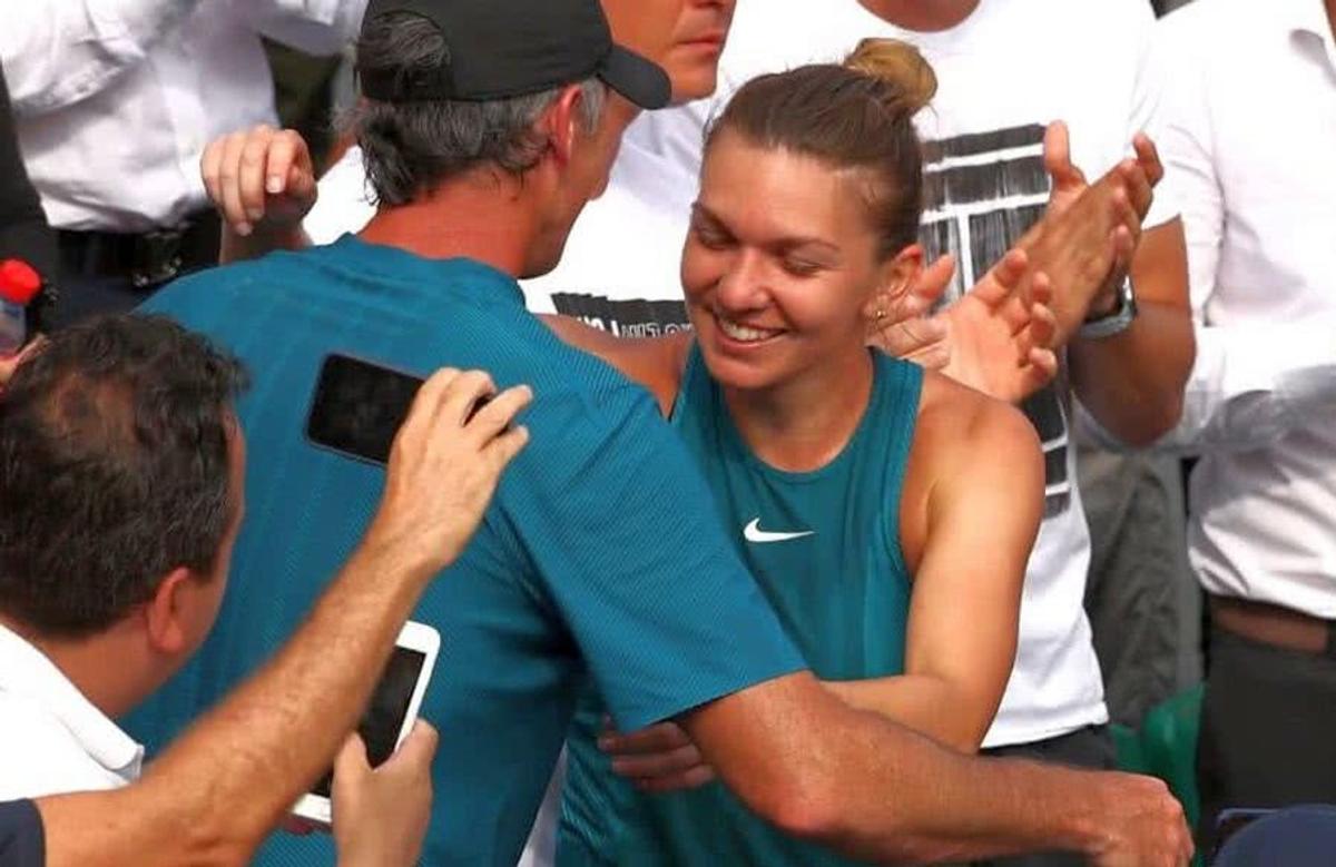 SIMONA HALEP ȘI DARREN CAHILL