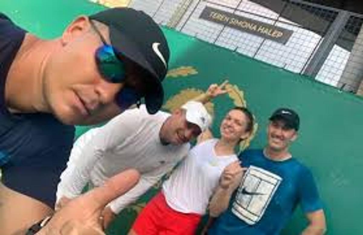 SIMONA HALEP ȘI DARREN CAHILL