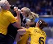CSM BUCUREȘTI - ROSTOV DON 23-23 // Crina Pintea, interviu după egalul cu CSM-ului cu Rostov: „Îmi place atitudinea echipei de acum!”