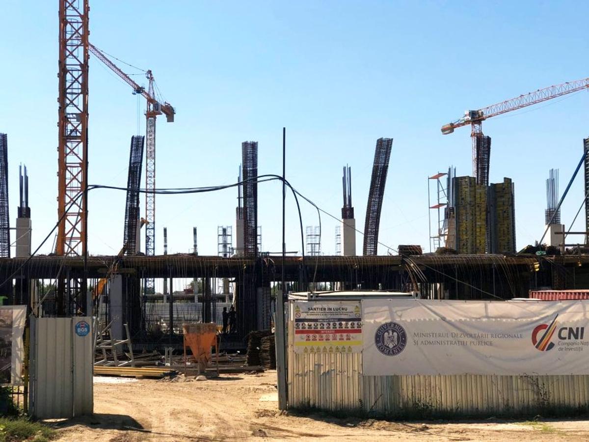 STADIOANE EURO 2020 // FOTO + VIDEO EXCLUSIV Am fost azi pe șantier: cum merg lucrările în Ghencea  + ce se întâmplă în Giuești