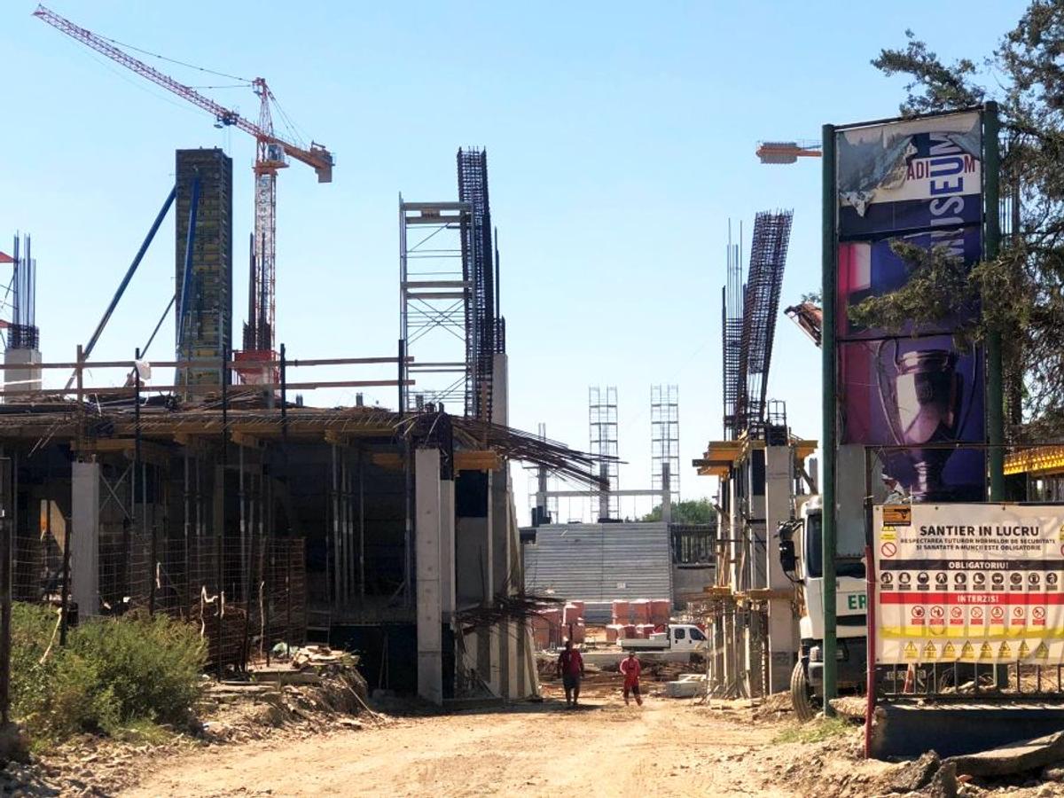 STADIOANE EURO 2020 // FOTO + VIDEO EXCLUSIV Am fost azi pe șantier: cum merg lucrările în Ghencea  + ce se întâmplă în Giuești