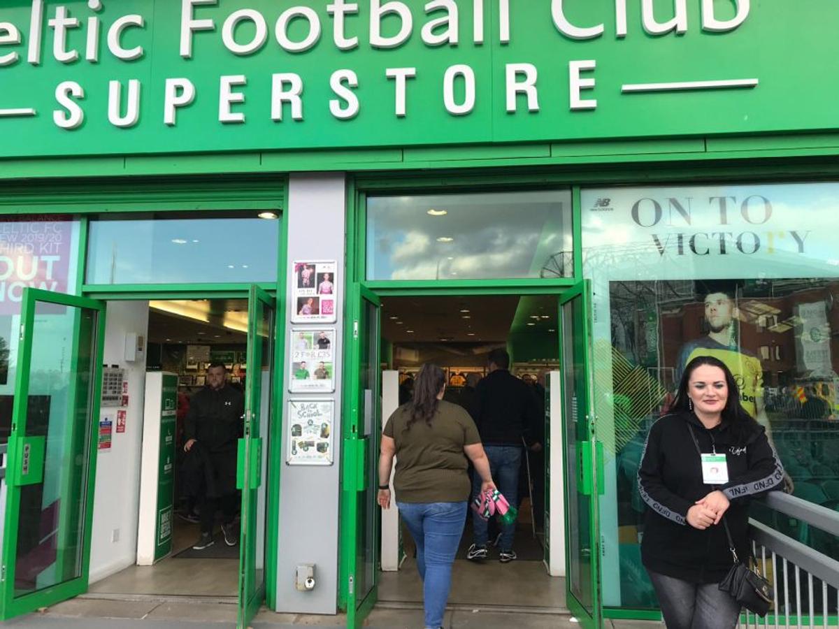 Fanii lui Celtic, înainte de meciul cu CFR