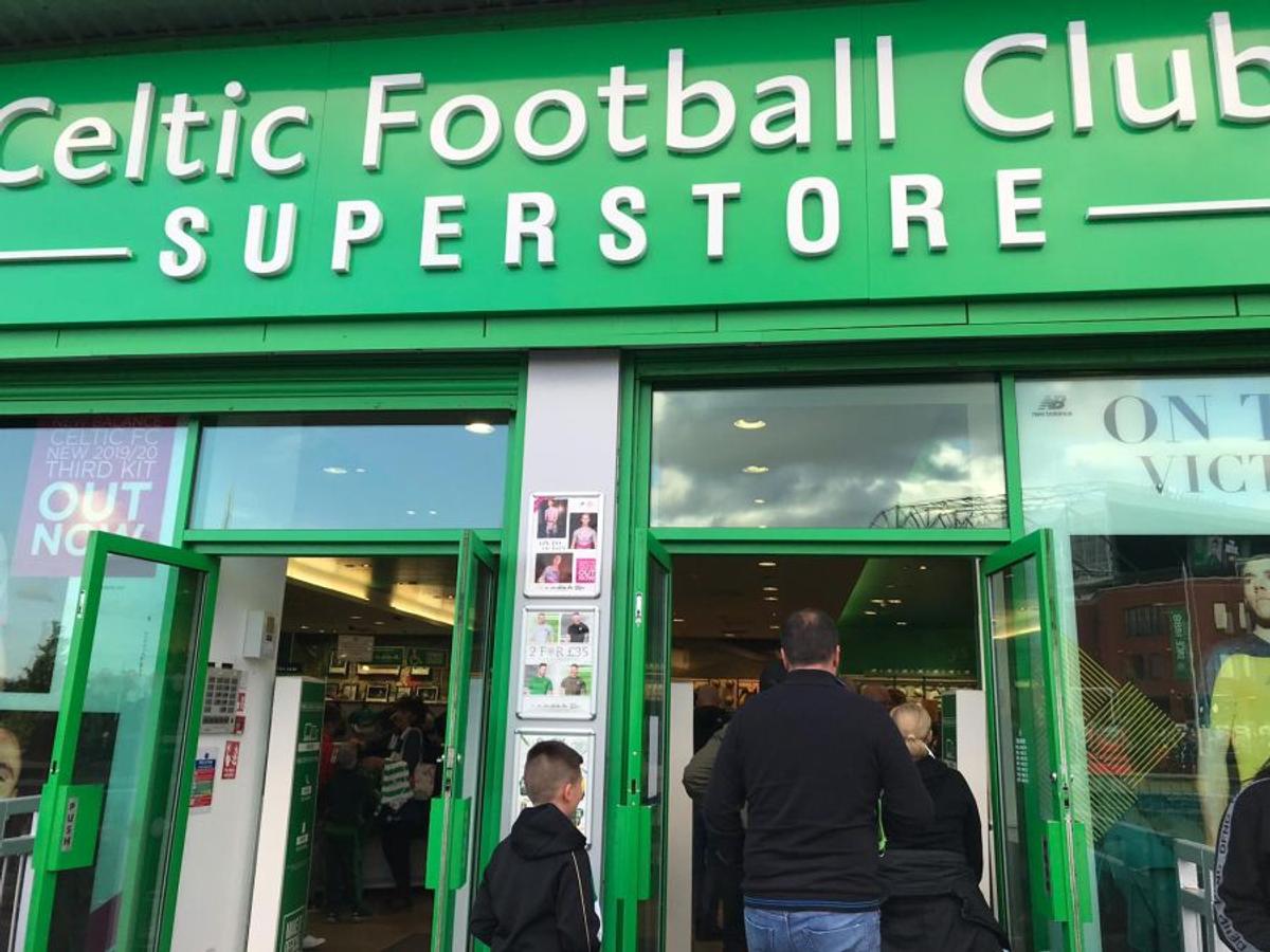Fanii lui Celtic, înainte de meciul cu CFR