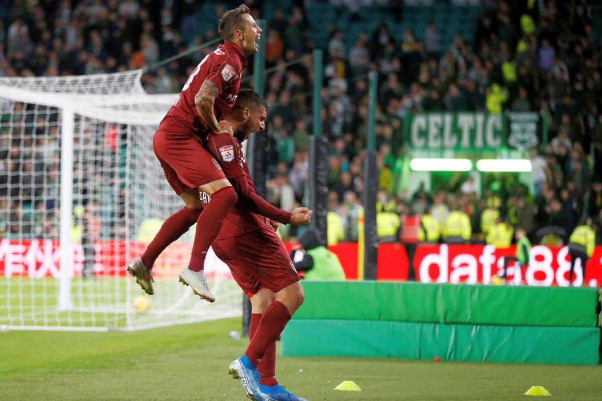 CELTIC - CFR CLUJ 3-4 // VIDEO+FOTO Ce nu s-a văzut la TV: George Țucudean a plâns în hohote după gol + cum s-a trăit calificarea istorică: imagini de colecție
