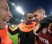 Bucuria CFR-ului după victoria cu Celtic