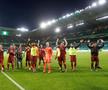 Bucuria CFR-ului după victoria cu Celtic