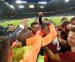 Bucuria CFR-ului după victoria cu Celtic