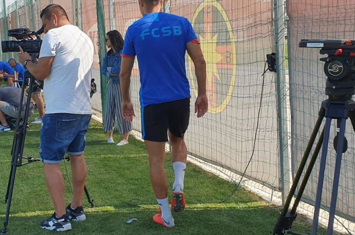 CS UNIVERSITATEA - FCSB // VIDEO + FOTO Gafă cu repetiție la FCSB! Cum a apărut Lucian Filip la antrenament