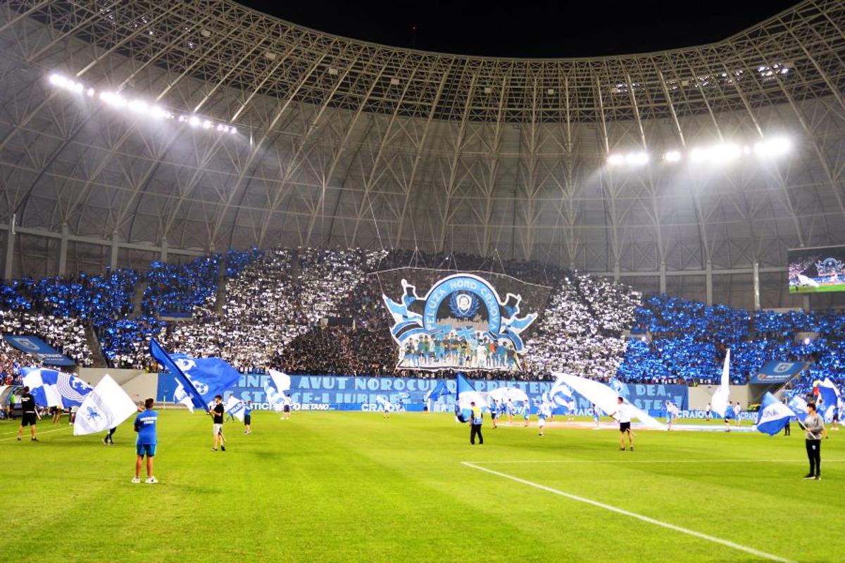 CRAIOVA - FCSB 0-1 // GALERIE FOTO + VIDEO Scenografie spectaculoasă a oltenilor, pe muzica lui Beethoven