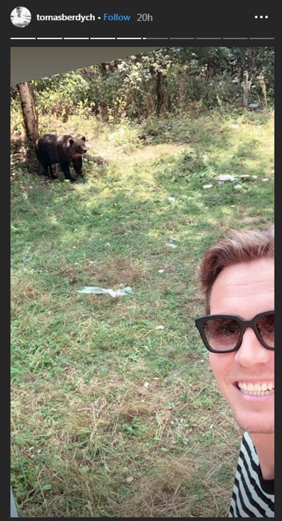 Tomas Berdych, pe Transfăgărășan