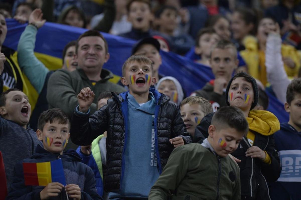 România - Norvegia 1-1 // Copiii din tribune