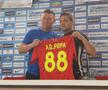 FCSB // VIDEO + FOTO Adi Popa, prezentat la FCSB: „Dacă îmi arăt calitățile, nu mă scoate nimeni din echipă” » Glume la prezentare