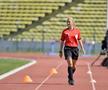 GALERIE FOTO A „furat” toate privirile. Arbitra de rezervă a entuziasmat asistența de la derby-ul FC Argeș - U Cluj