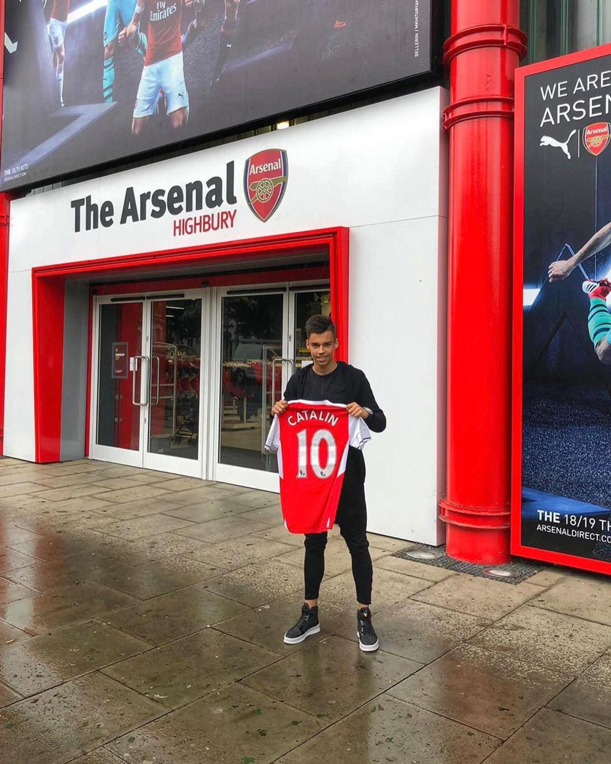 Cătălin Cîrjan, Arsenal