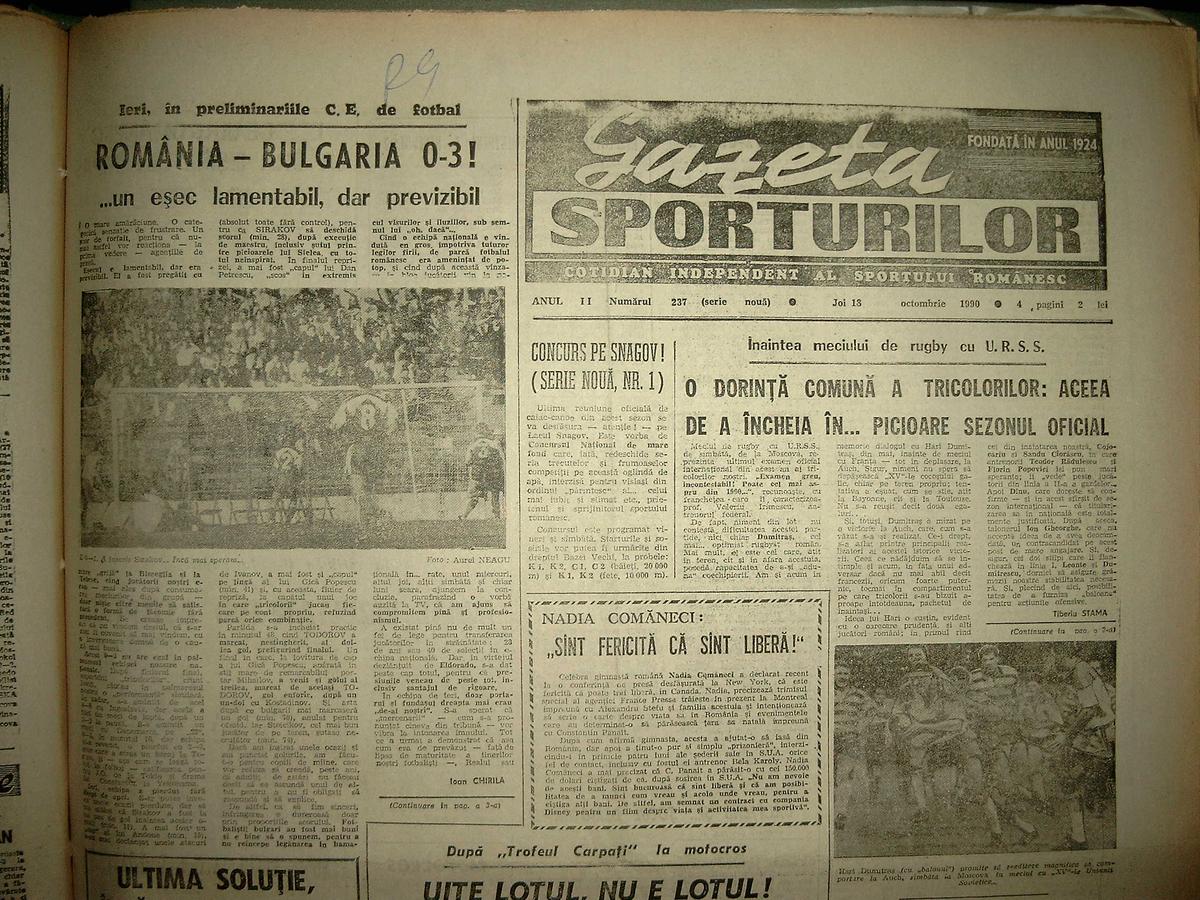 RETRO GSP Eșecul inexplicabil al „Profesorului”: cum a încasat-o România pe 17 octombrie, tot în calificările unui Euro