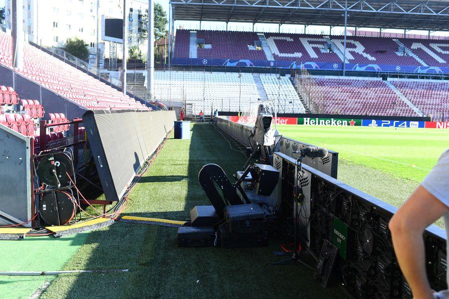CFR CLUJ - SLAVIA PRAGA // Încep emoțiile! 3 detalii interesante remarcate de reporterul GSP aflat la Cluj