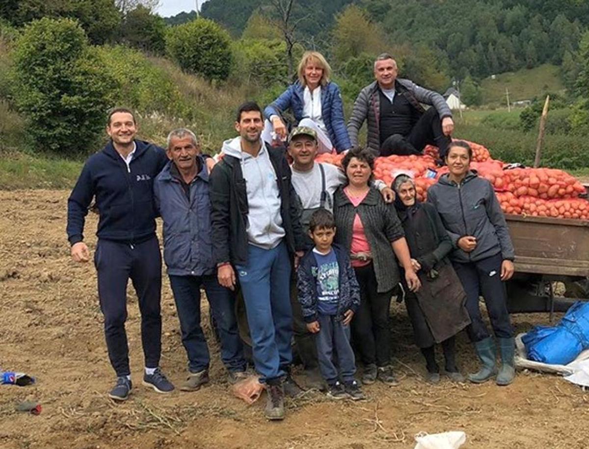 Campionii la recoltat de cartofi