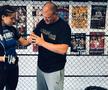 FOTO Diana Belbiță se pregătește de debutul în UFC: bărbatul care e mereu alături de ea