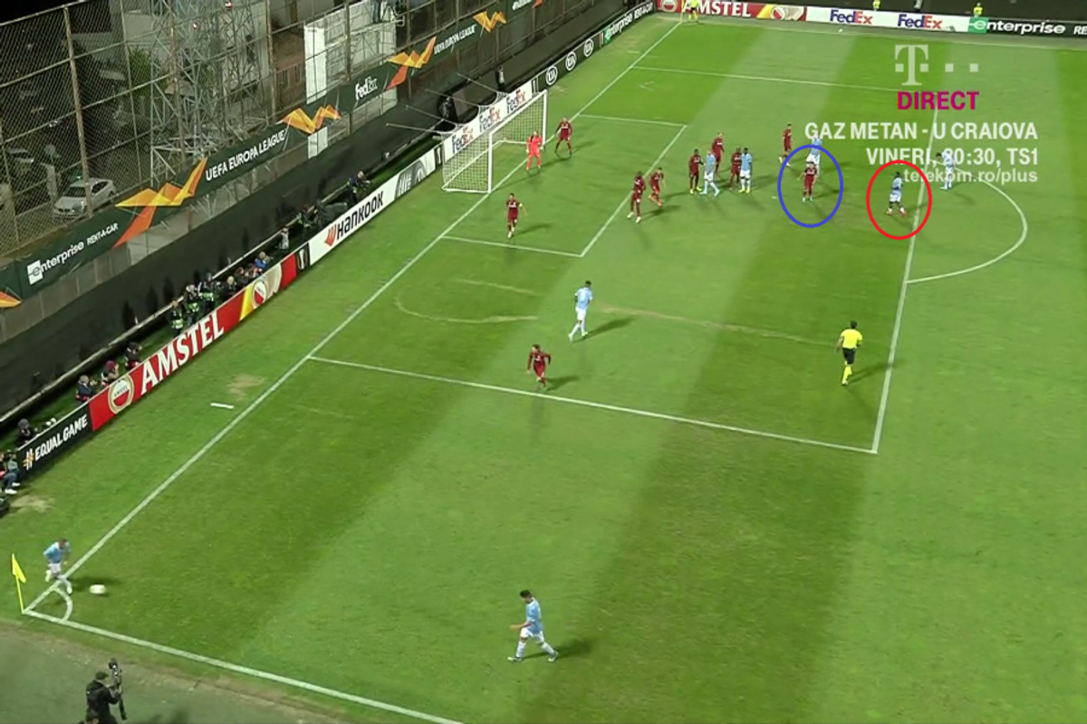 CFR CLUJ - LAZIO // FOTO Bastos a deschis scorul după o gafă în apărarea ardelenilor » Bordeianu n-a schițat niciun gest la golul italienilor