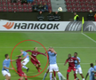 CFR CLUJ - LAZIO 2-1 // FOTO Noroc că nu e VAR! „Vulpoiul” Djokovic l-a păcălit pe arbitru și a obținut un penalty-ul din care Deac a egalat