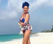FOTO Andreea Bănică, superhot și la 41 de ani: „Mănânc amandine cu tava, dar am noroc cu sala”