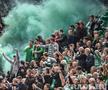 FERENCVAROS - UJPEST 1-0 // VIDEO + FOTO Atmosferă ULUITOARE la derby-ul Ungariei: ultrașii au „incendiat” stadionul!