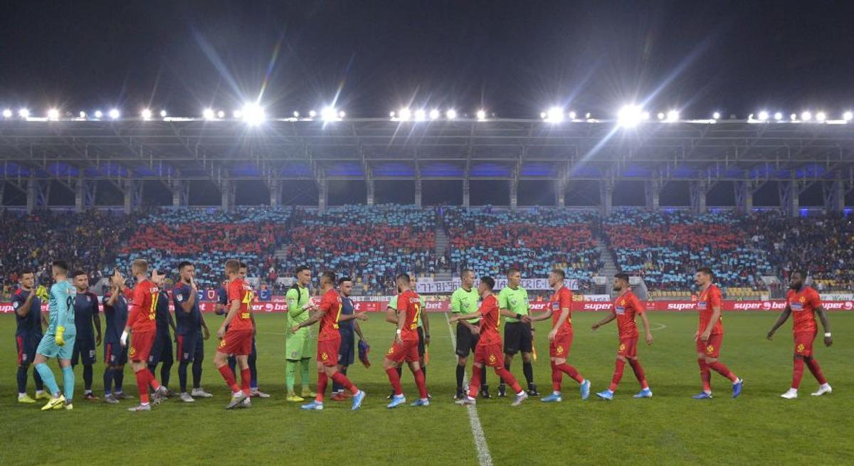 CHINDIA TÂRGOVIȘTE - FCSB 1-2 // FOTO+ VIDEO » Vintilă, acest exercițiu-experiment, e scos de Gnohere! „Bizonul” aduce victoria pentru FCSB în fața unei Chindii în care doar Moldovan are încredere